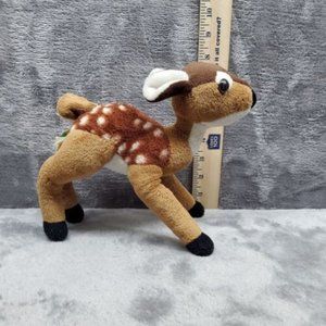 Wild Republic Baby Deer Fawn Plush Stuffed Animal Brown White Spotted